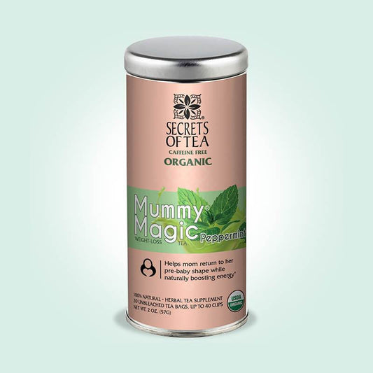Mummy Magic Weight Loss Tea- 40 servings- Peppermint Flavor- Easy