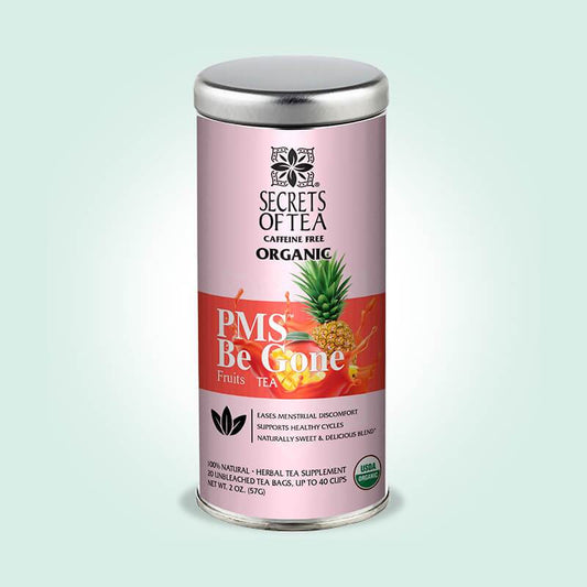 Secrets Of Tea PCOS & PMS Be Gone Tea Support for Women - Symptom