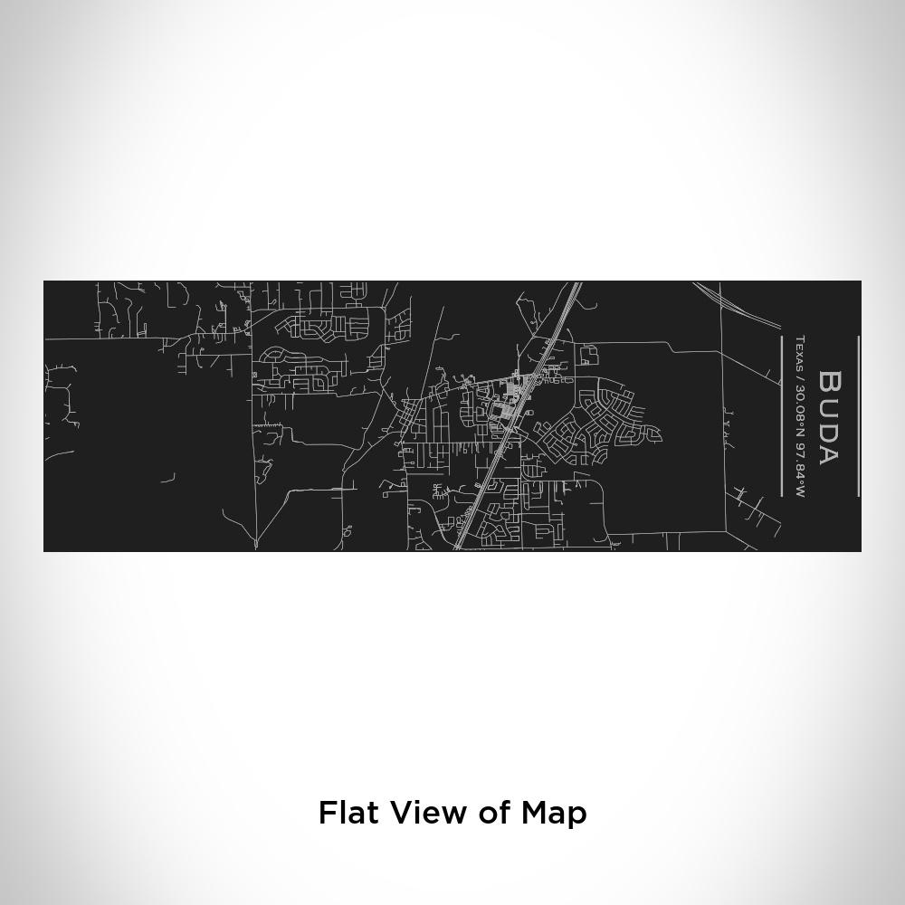 Buda - Texas Map Insulated Cup in Matte Black