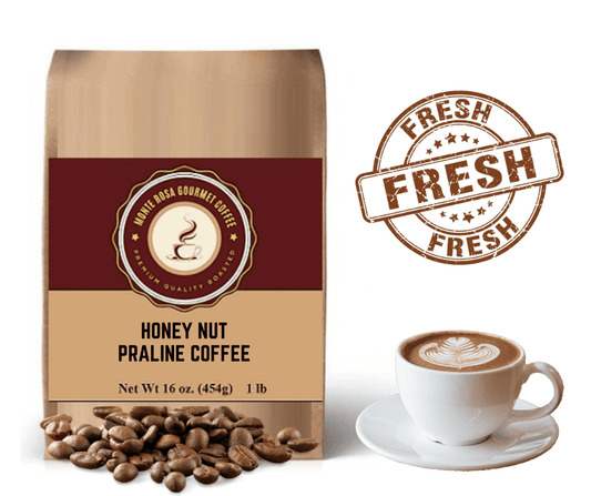 Honey Nut Praline Flavored Coffee