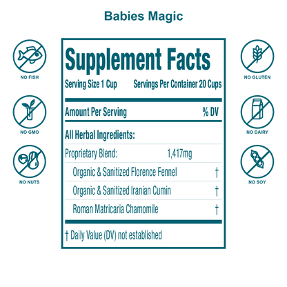 Babies Magic Tea: For Infant Colic and Gas