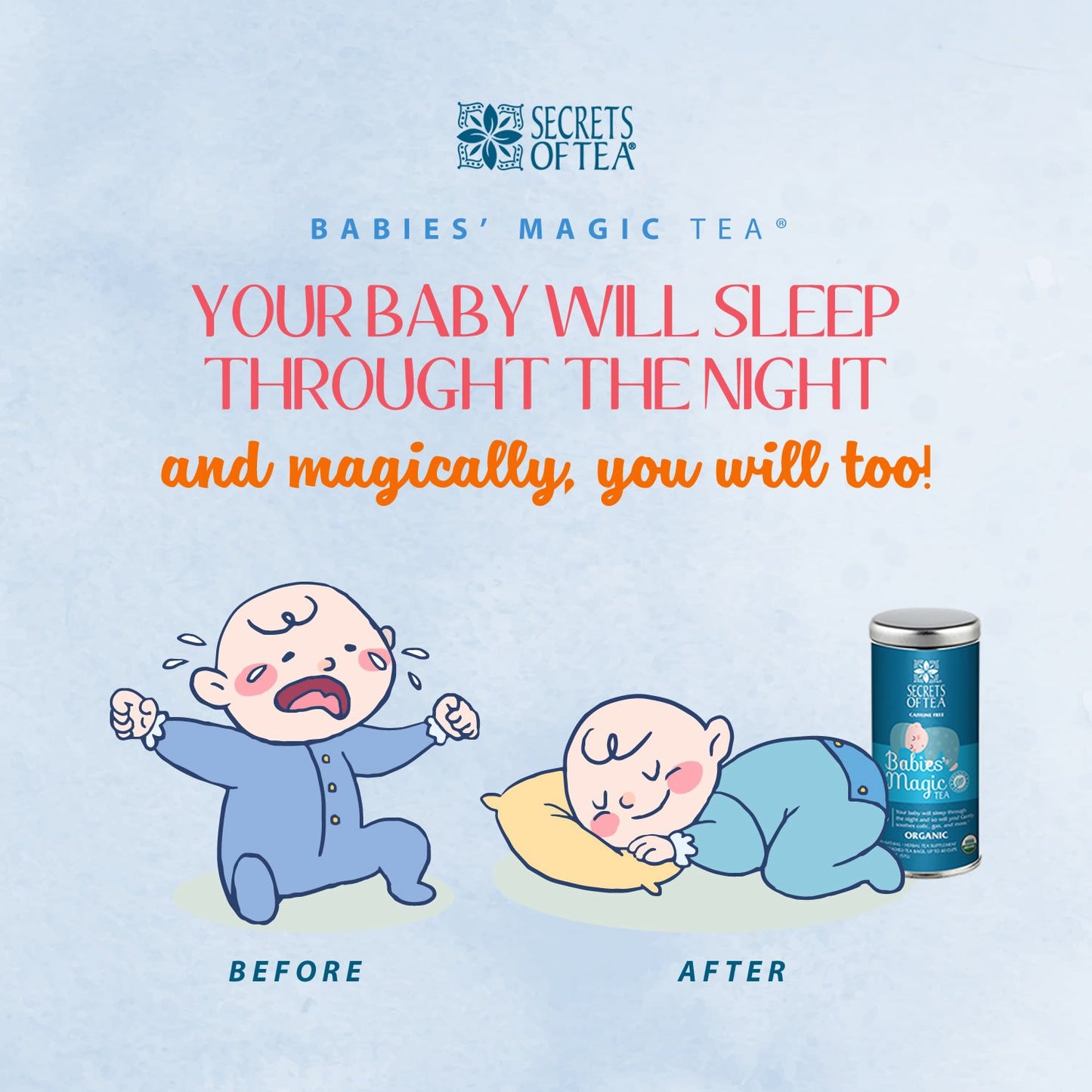 Babies Magic Tea: For Infant Colic and Gas