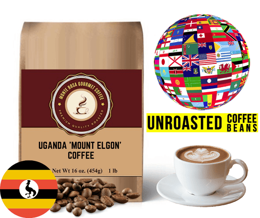 Uganda 'Mount Elgon' Coffee - Green/Unroasted