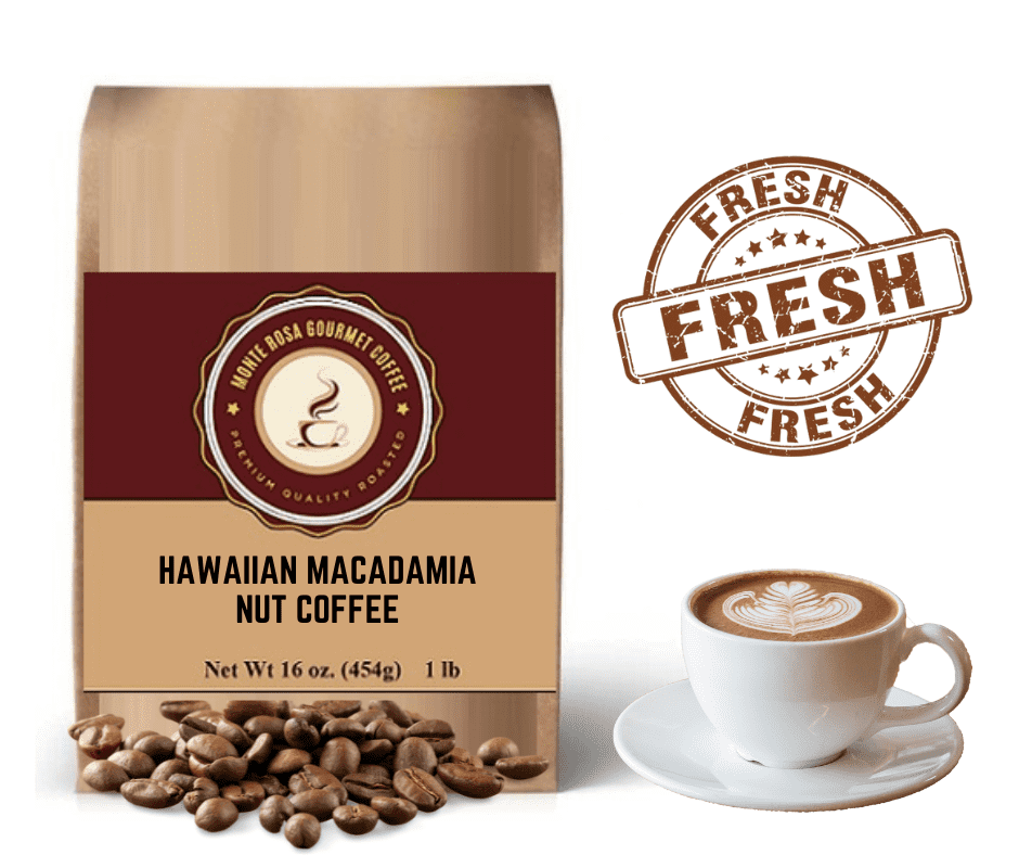 Hawaiian Macadamia Nut Flavored Coffee