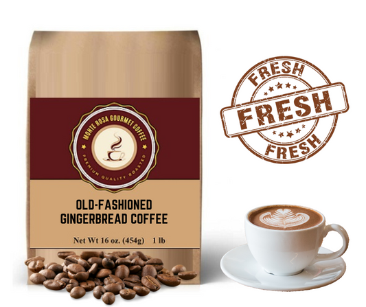 Old-Fashioned Gingerbread Flavored Coffee