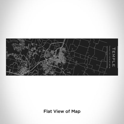 Temple - Texas Map Insulated Cup in Matte Black